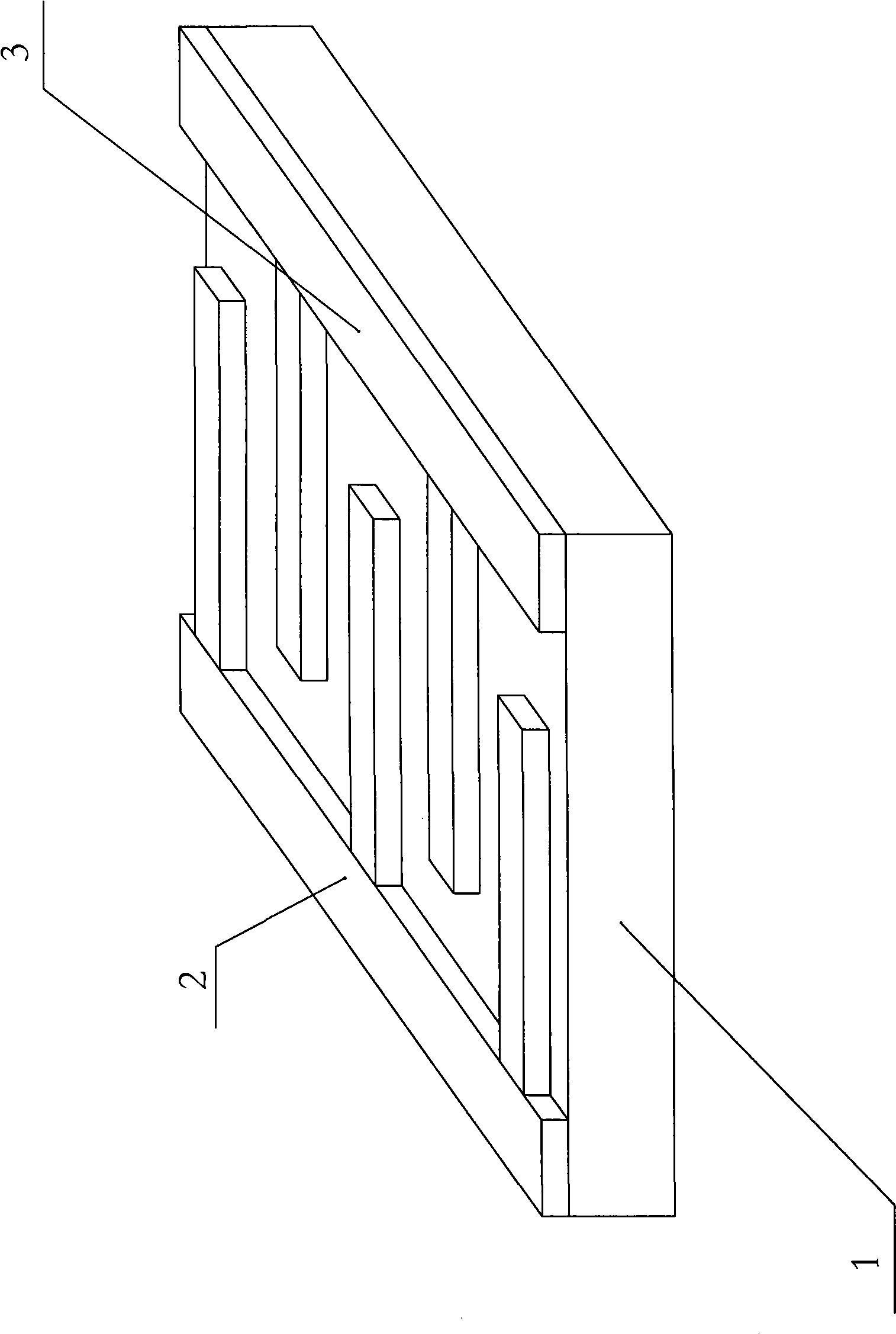 Back contact type solar cell and manufacturing process thereof