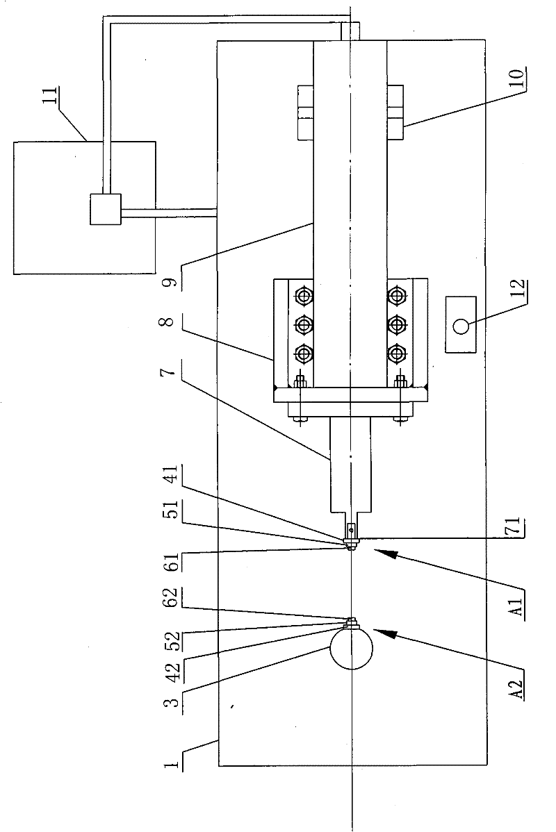 Hydraulic pressure butterfly valve shaft sleeve installation machine and installation method