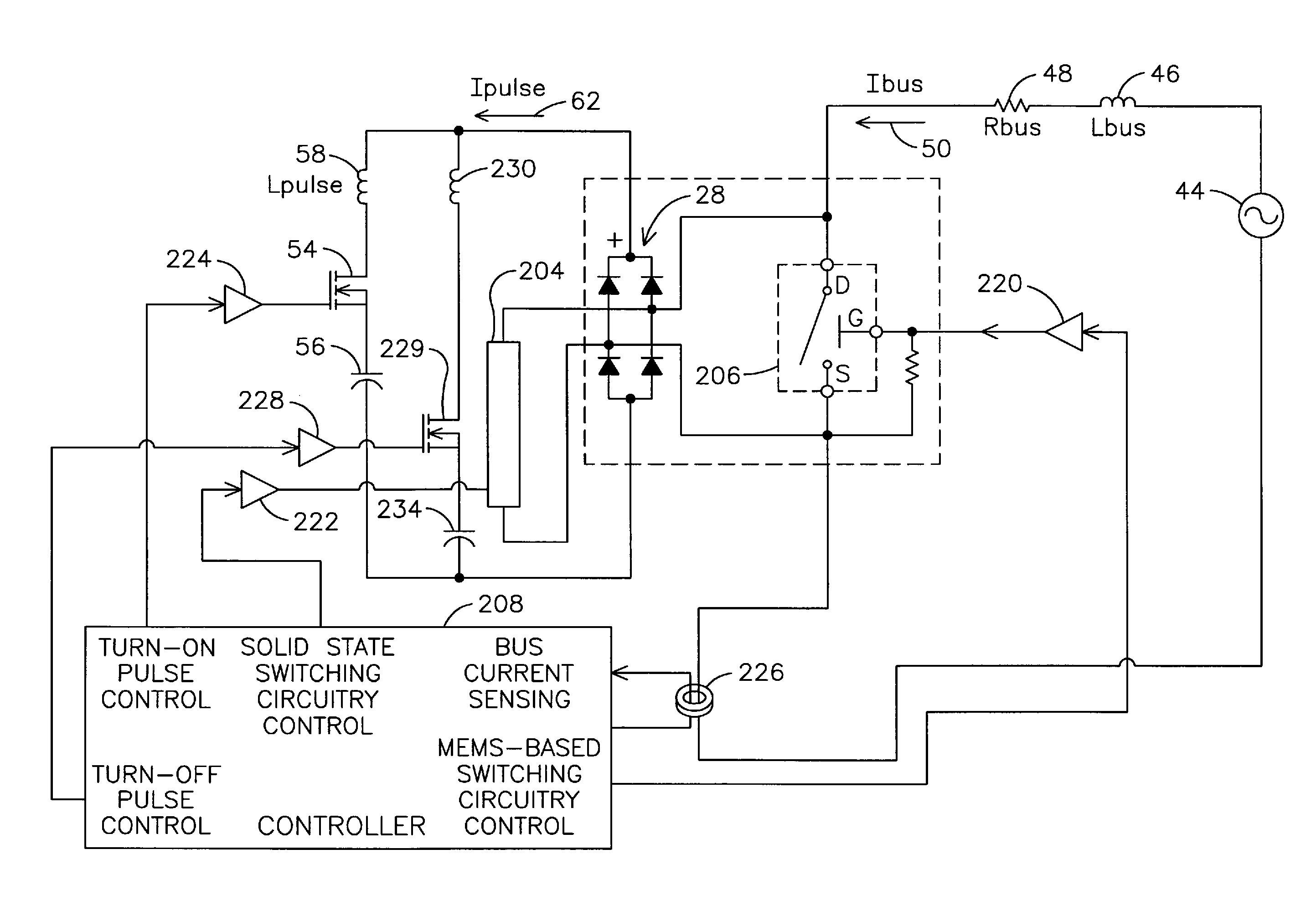 System with circuitry for suppressing arc formation in micro-electromechanical system based switch