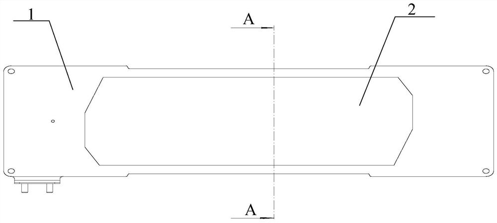 Fuel cell anode collector plate and fuel cell stack