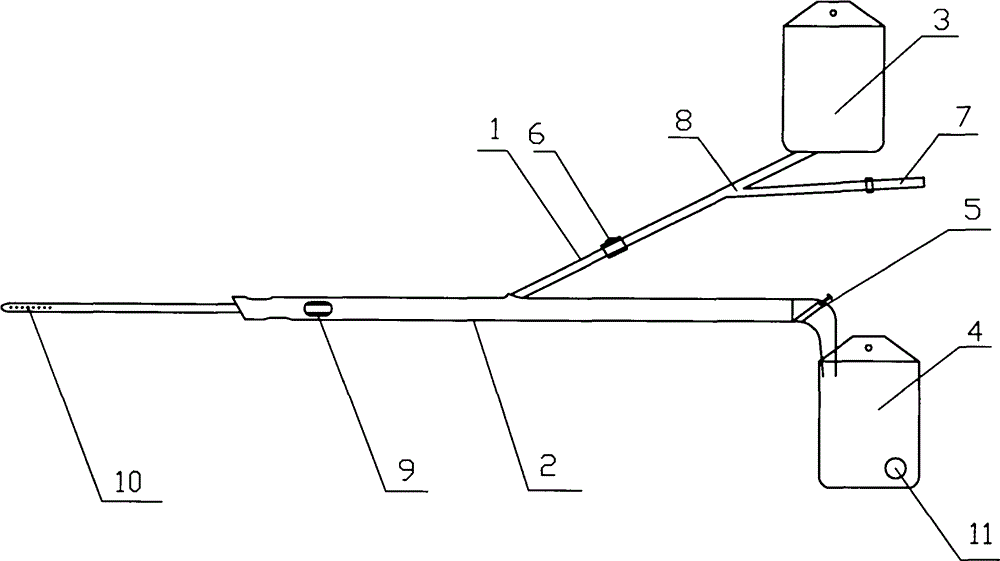 Disposal coloclysis administration dialyser