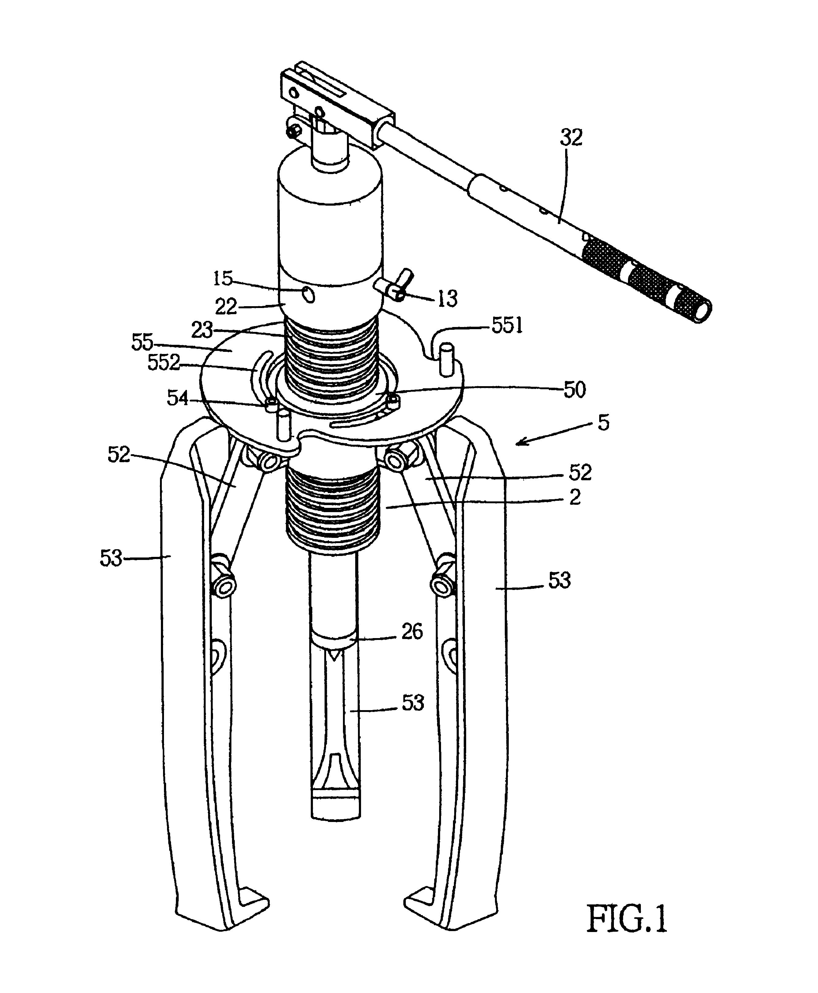 Hydraulic puller