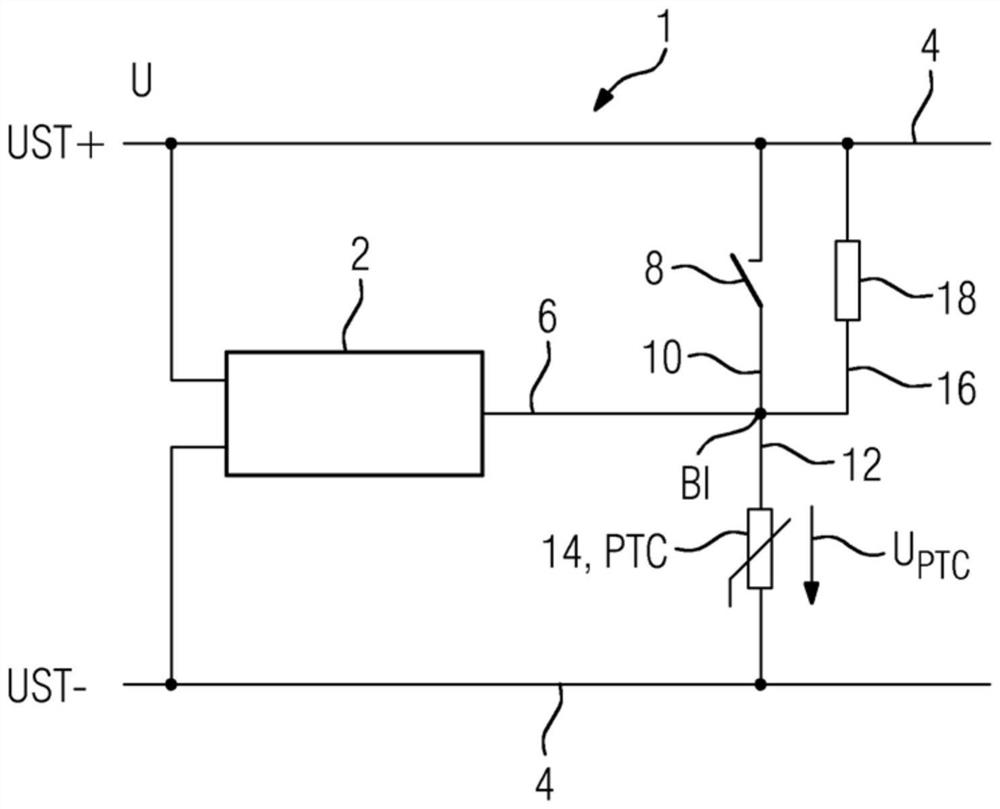Circuit arrangement and method for operating the circuit arrangement