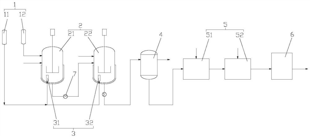 Preparation system and process of alpha-olefin-fluorostyrene polymer