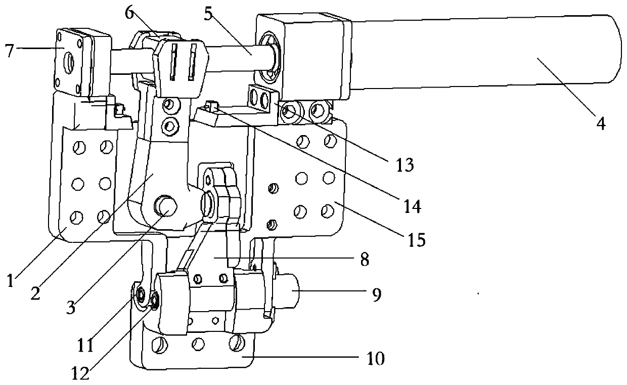 Automatic variable control surface speed reducing mechanism with feedback for pneumatic test