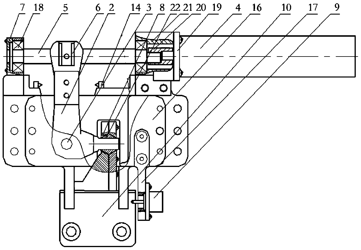 Automatic variable control surface speed reducing mechanism with feedback for pneumatic test