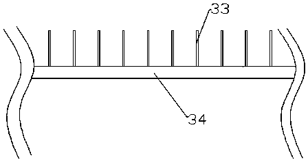 Vibrating fruit picking device and picking method