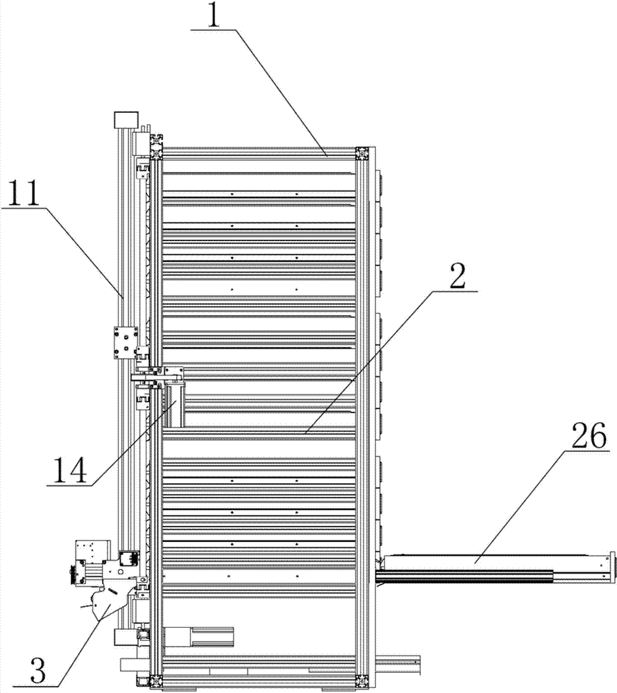 Injection dispensing bin and injection dispensing device with same