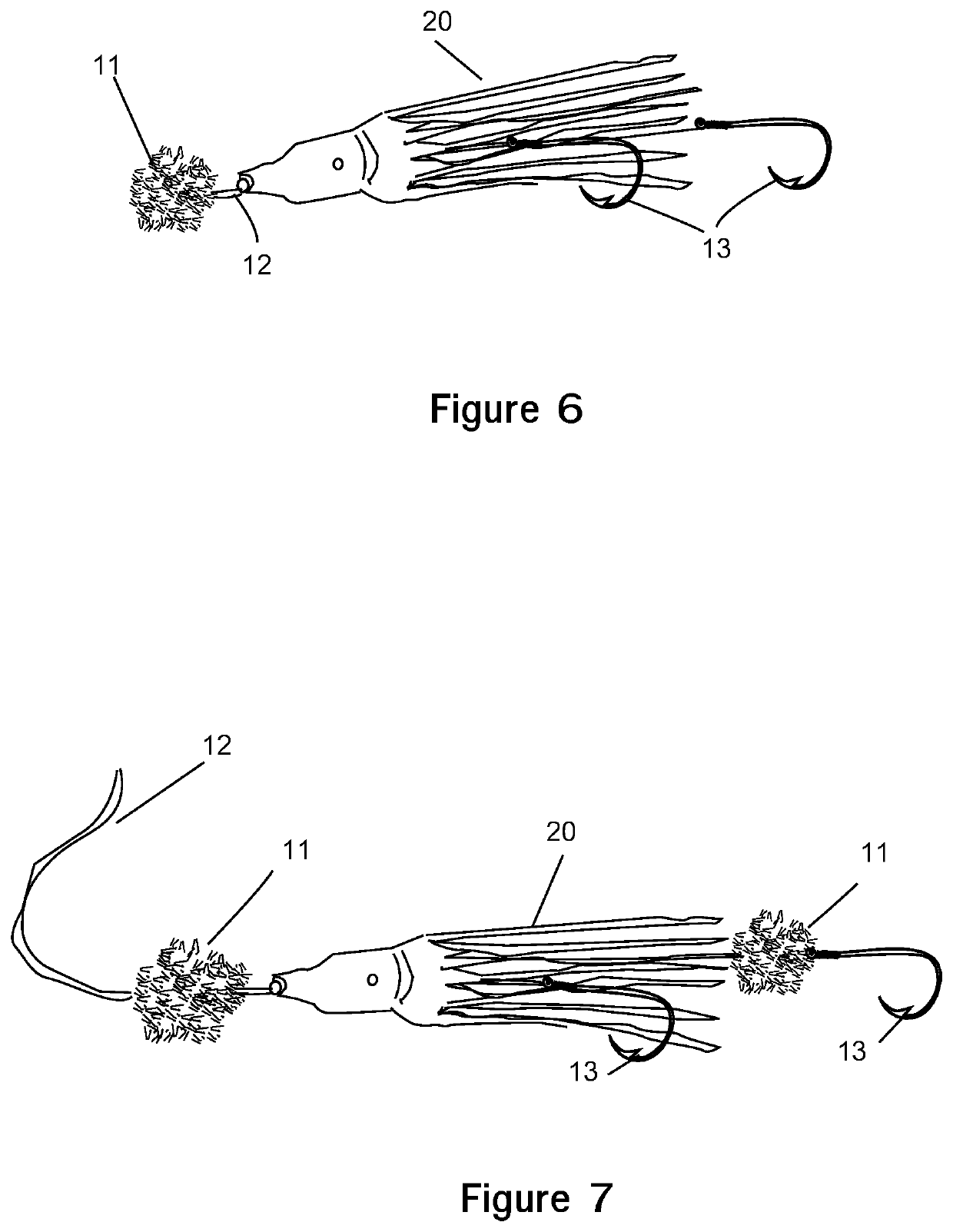 Fishing lure with a scent disbursement apparatus