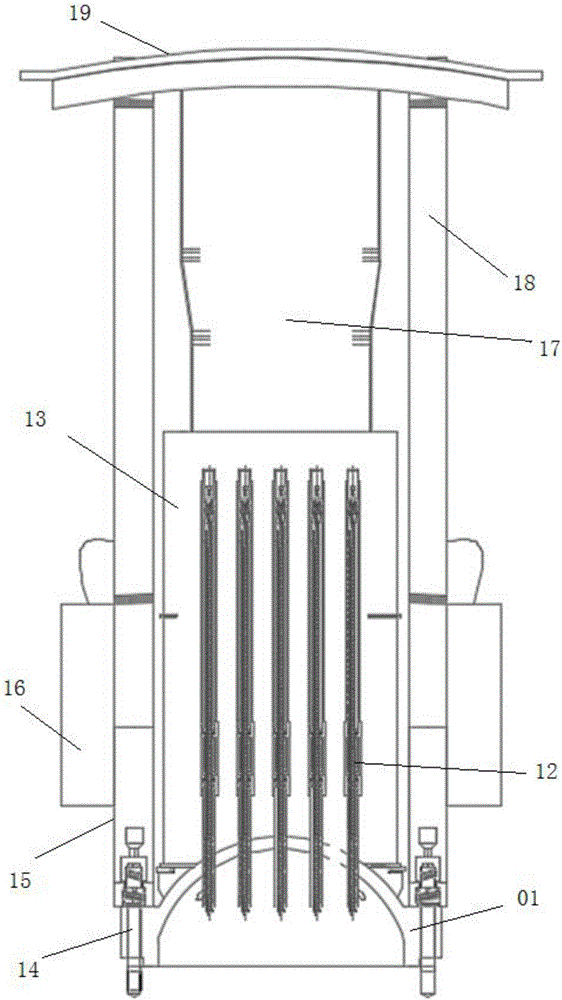 Nuclear power integral top cover module