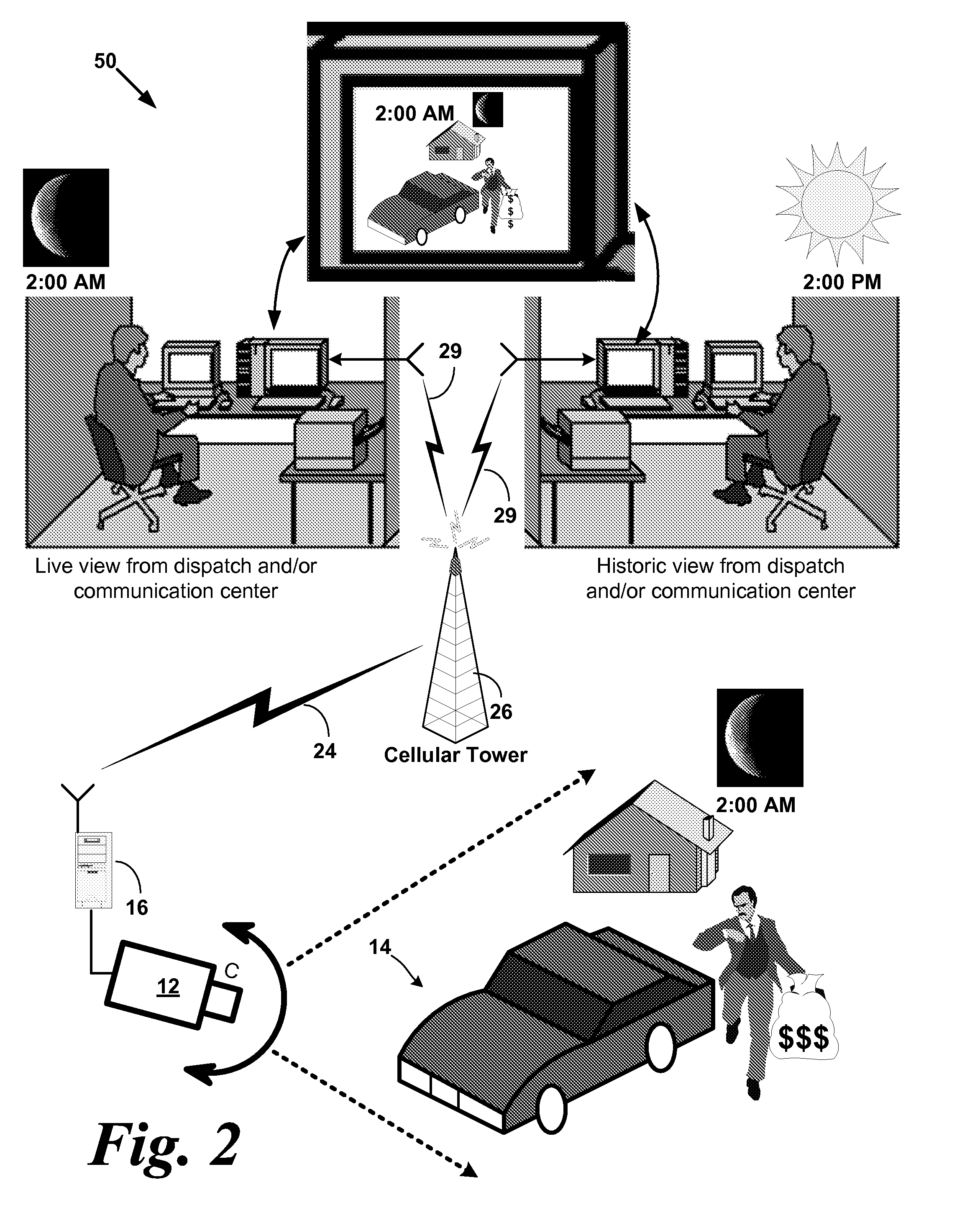 System and method for remote surveillance