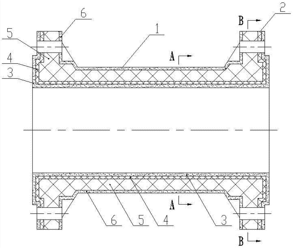 A manufacturing method for a new type of pipe section used for seawater lifting of offshore oil platforms