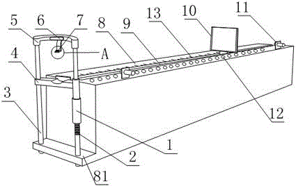 Eye muscle training device