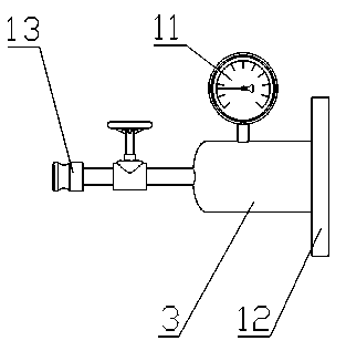 Gas-liquid mixing cyclone