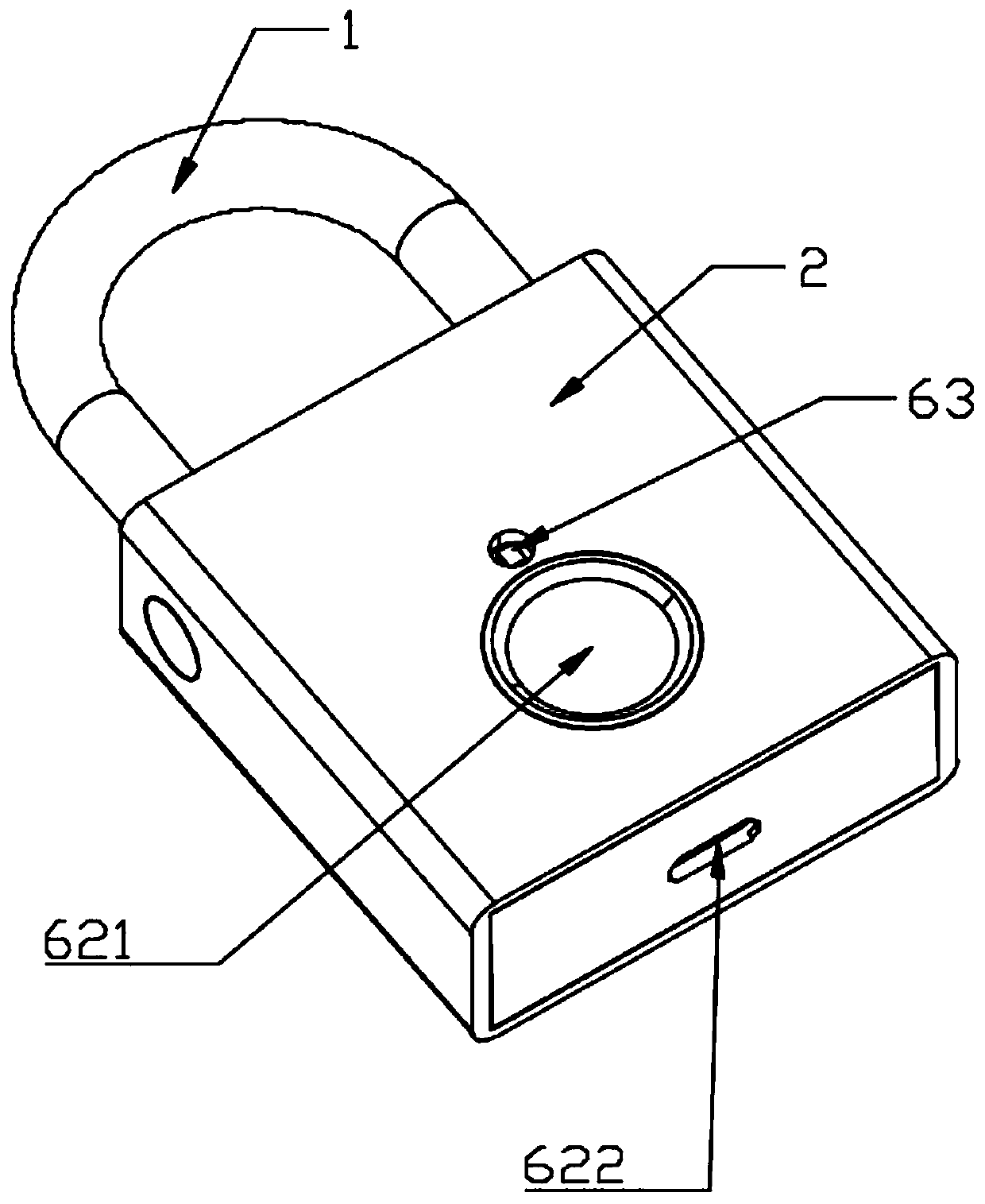 Intelligent padlock capable of being unlocked and driven by memory metal wire