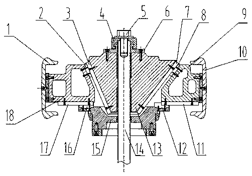 Tire vulcanization inner mold