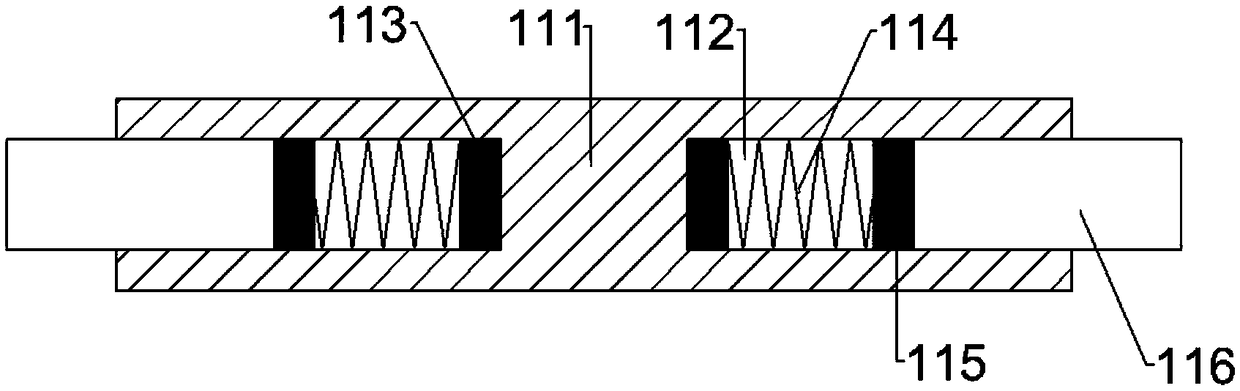 Computer hardware installation device based on upper, lower, left, and right positioning principle