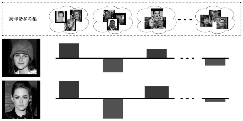 Age classification assisted cross-age face recognition algorithm