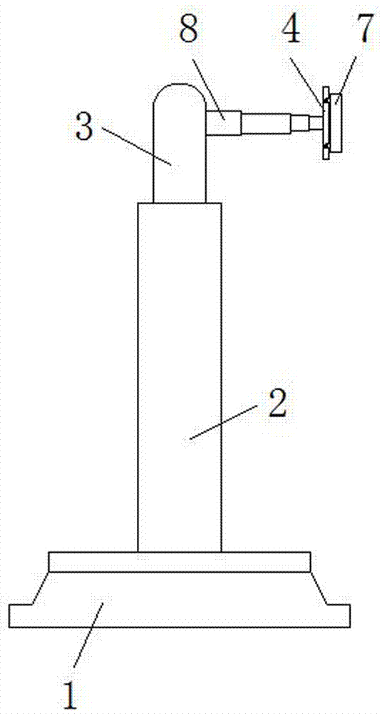 Portable type electronic product fixing device