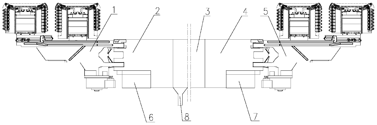 A bottom-clearing drum shearer