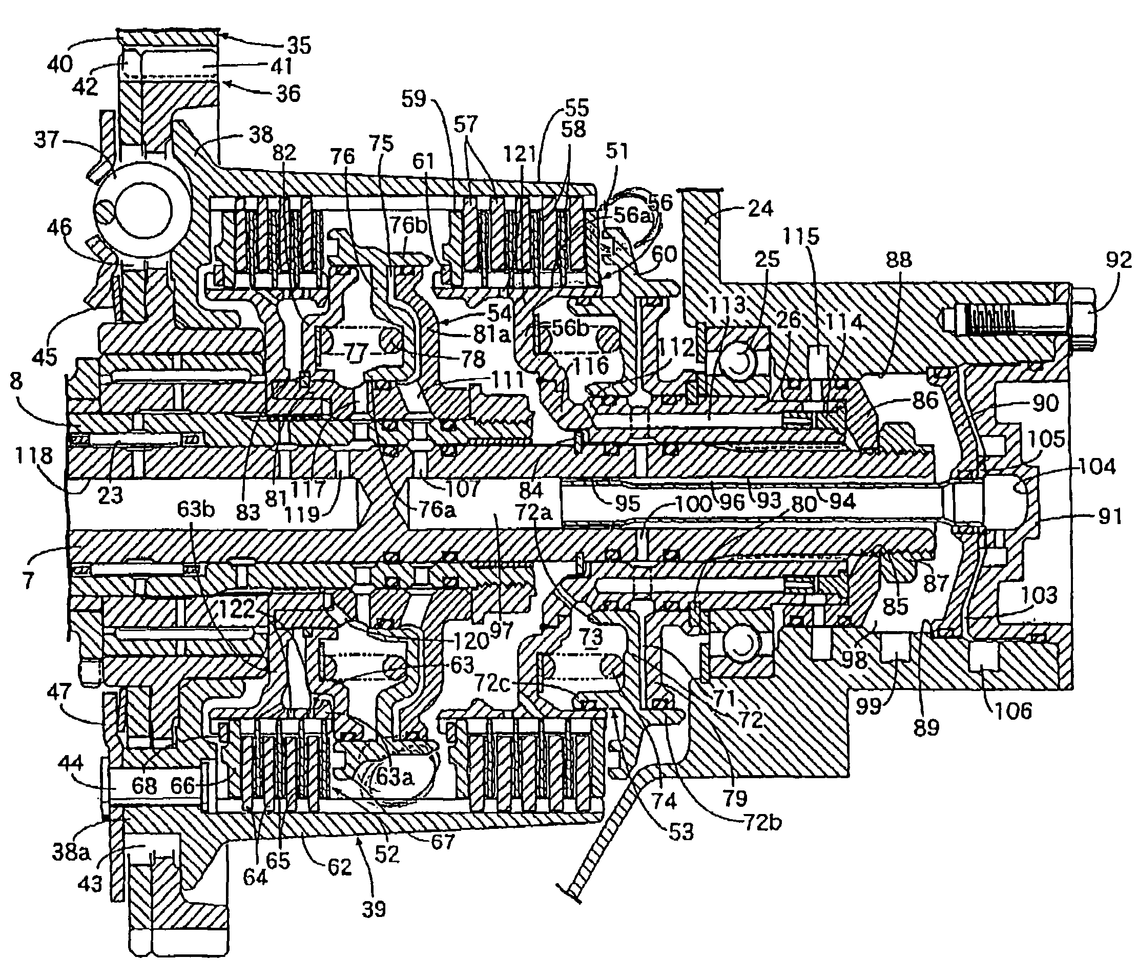 Twin-clutch device