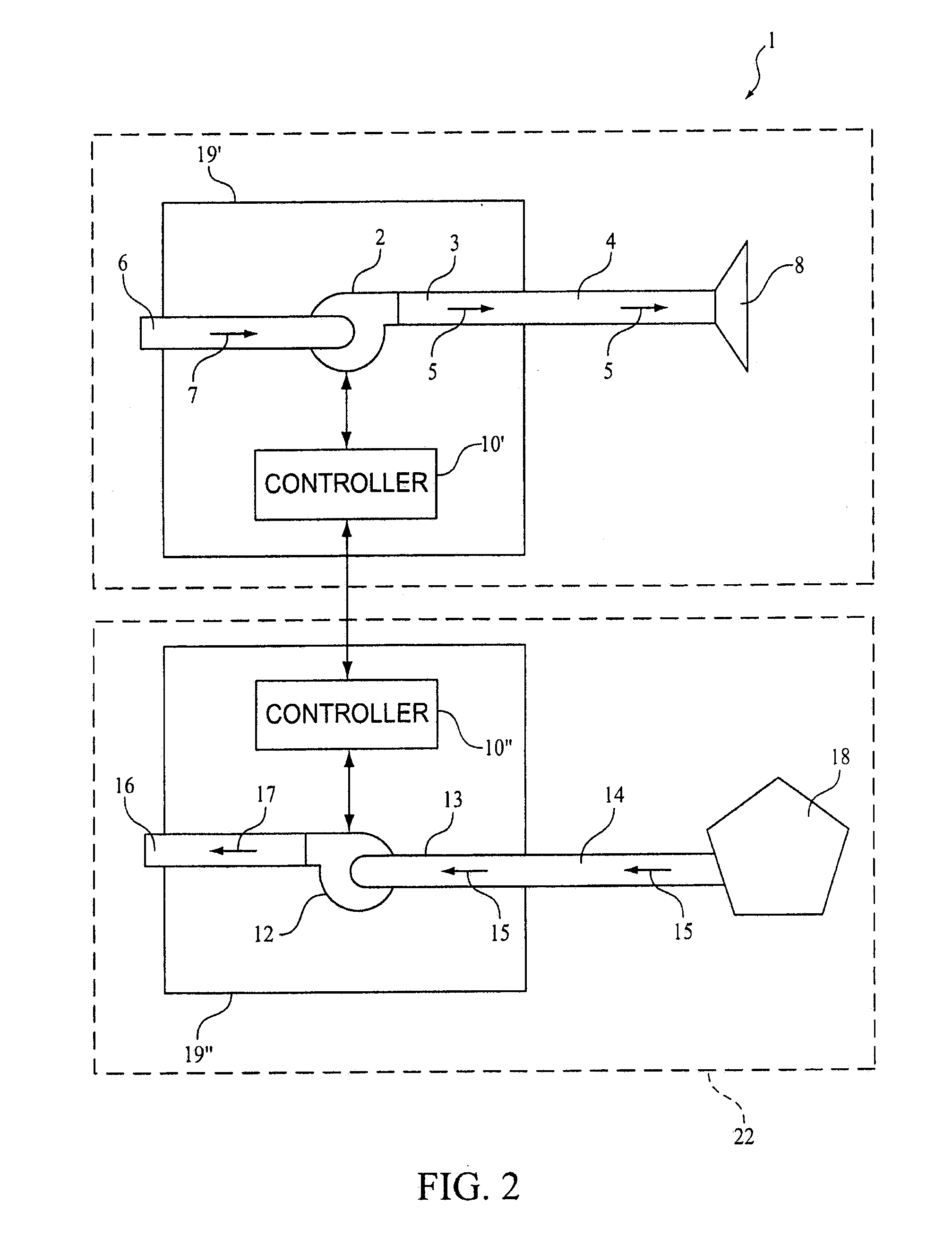 Ventilation System Employing Sychronized Delivery of Positive and Negative Pressure Ventilation