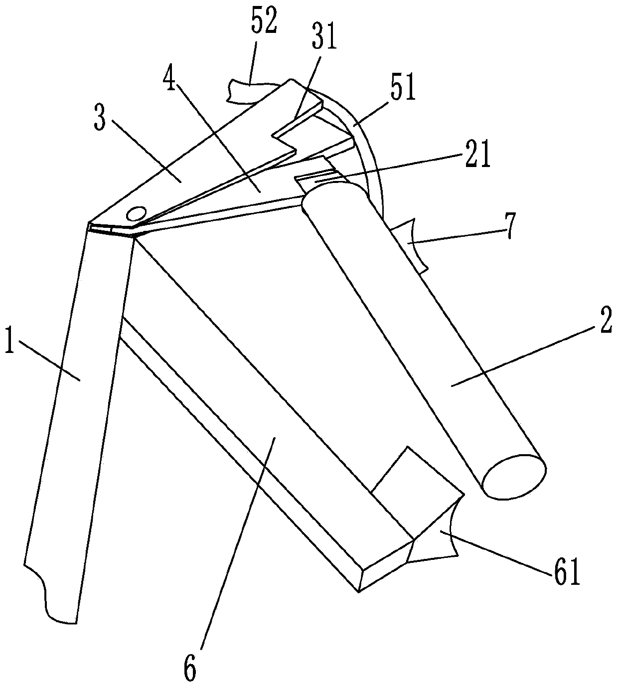 A handlebar structure for easy braking