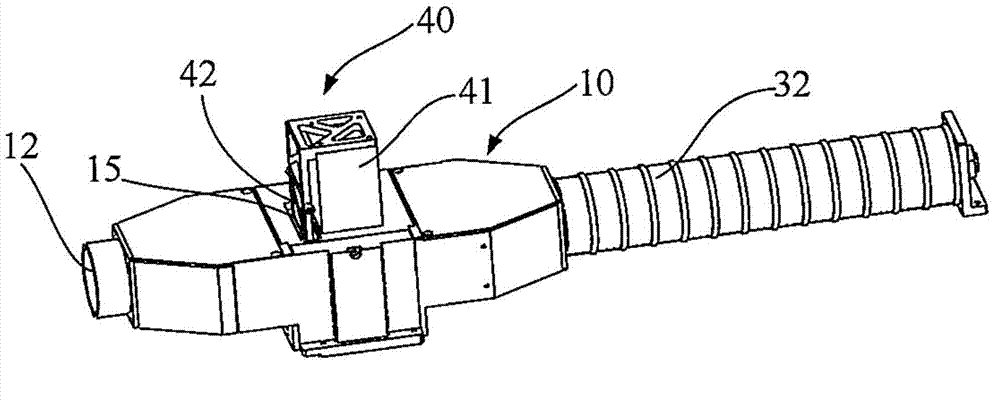 Air cooling device for high-heat light source