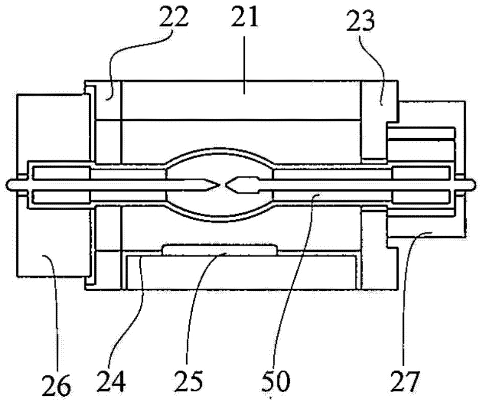 Air cooling device for high-heat light source
