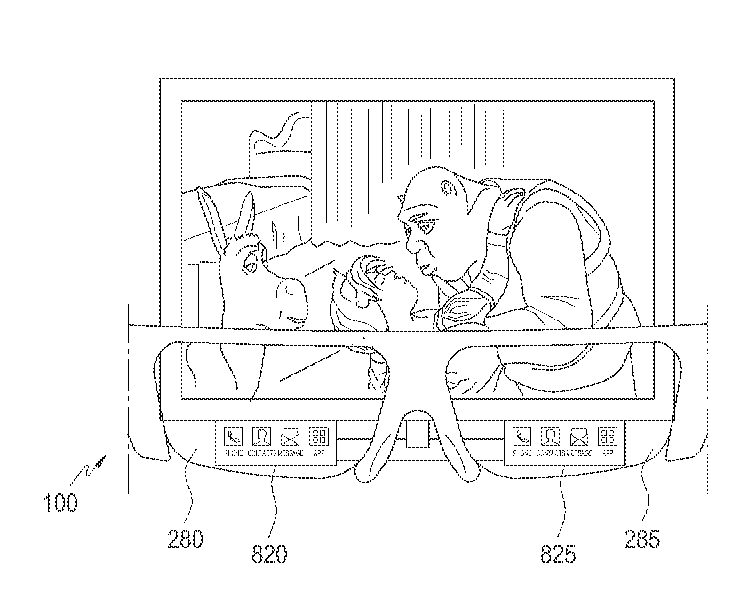 Method for providing virtual image to user in head-mounted display device, machine-readable storage medium, and head-mounted display device