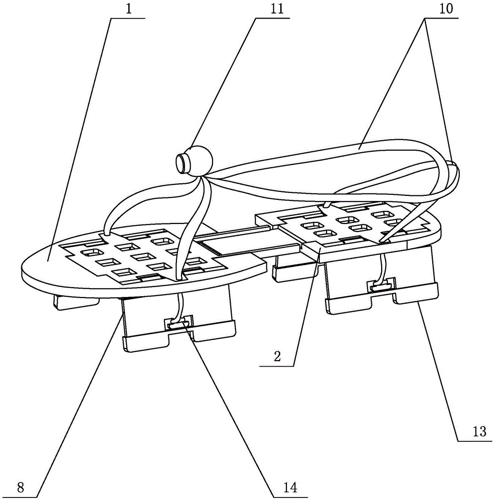 A wading shoe cover