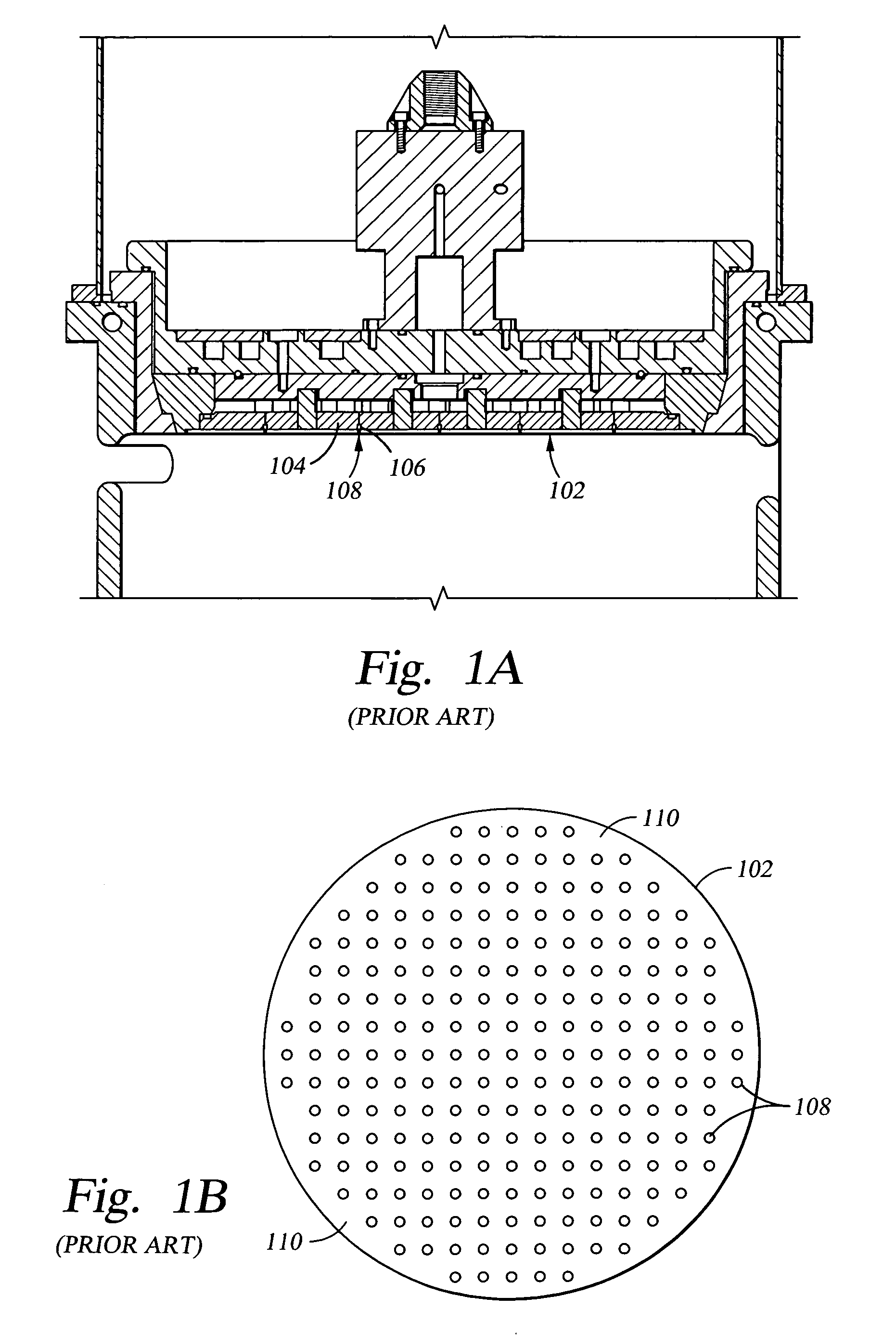 Gas distribution showerhead for semiconductor processing