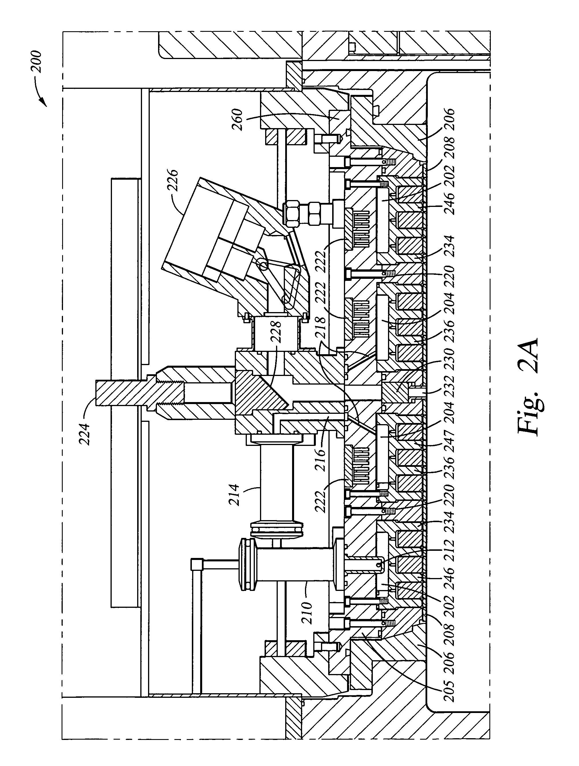 Gas distribution showerhead for semiconductor processing