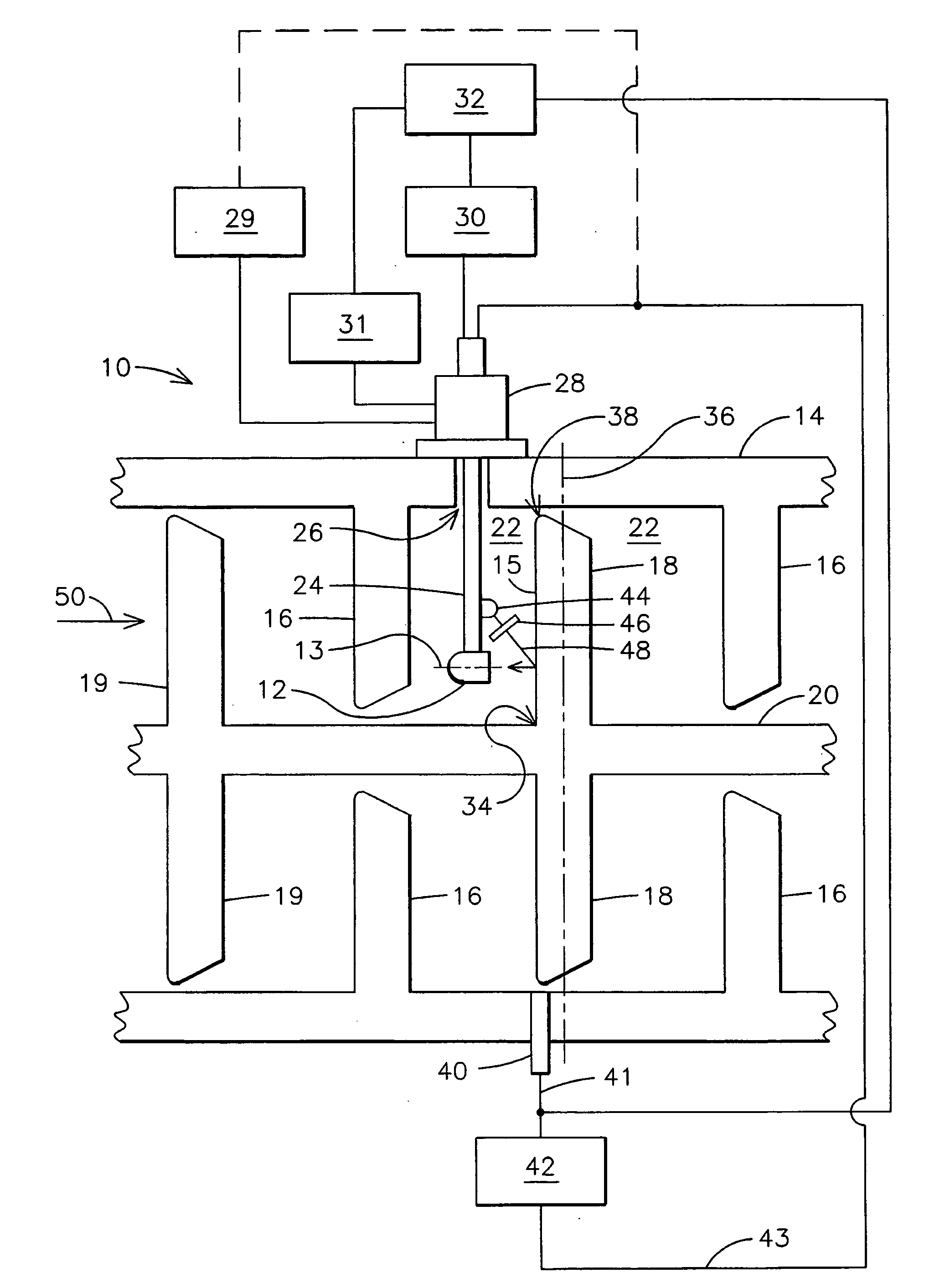 In situ combustion turbine engine airfoil inspection