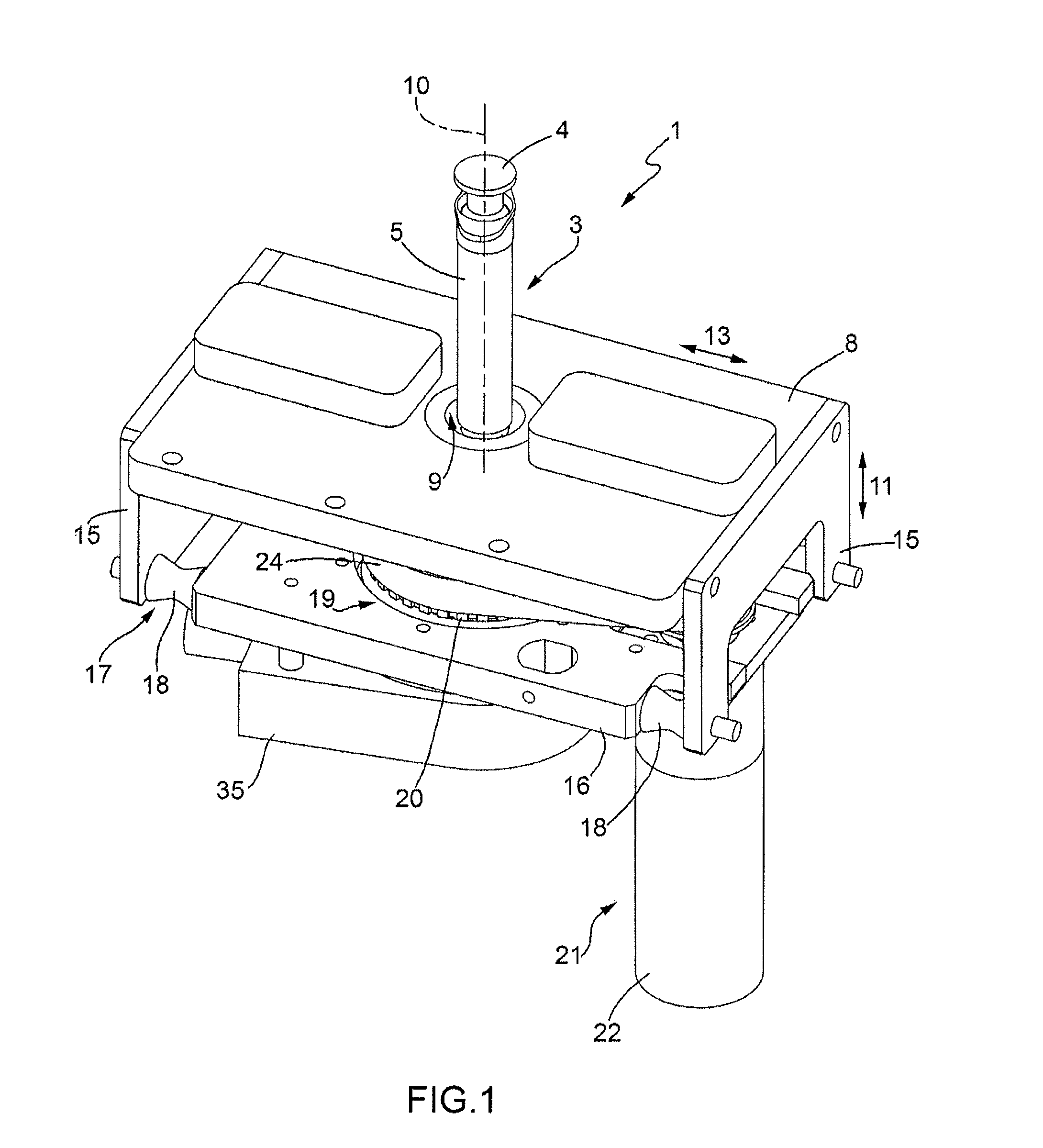 Apparatus for the removal of needles of syringes