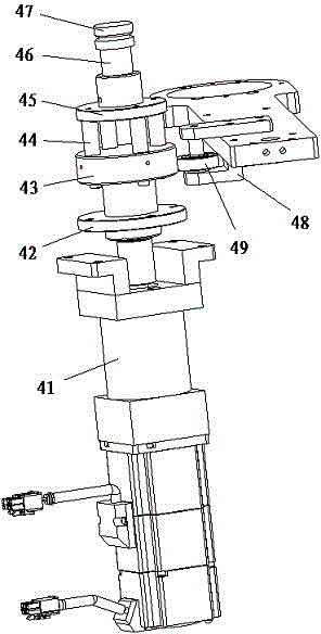 Belt friction test device of belt friction test machine