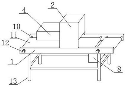 Automatic domestic waste treatment device based on electromechanical control