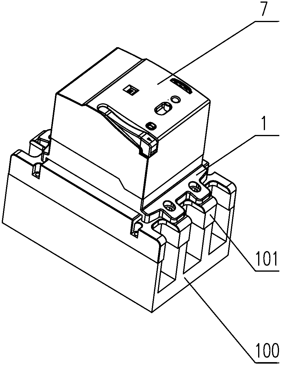 Electric operation mechanism of switch