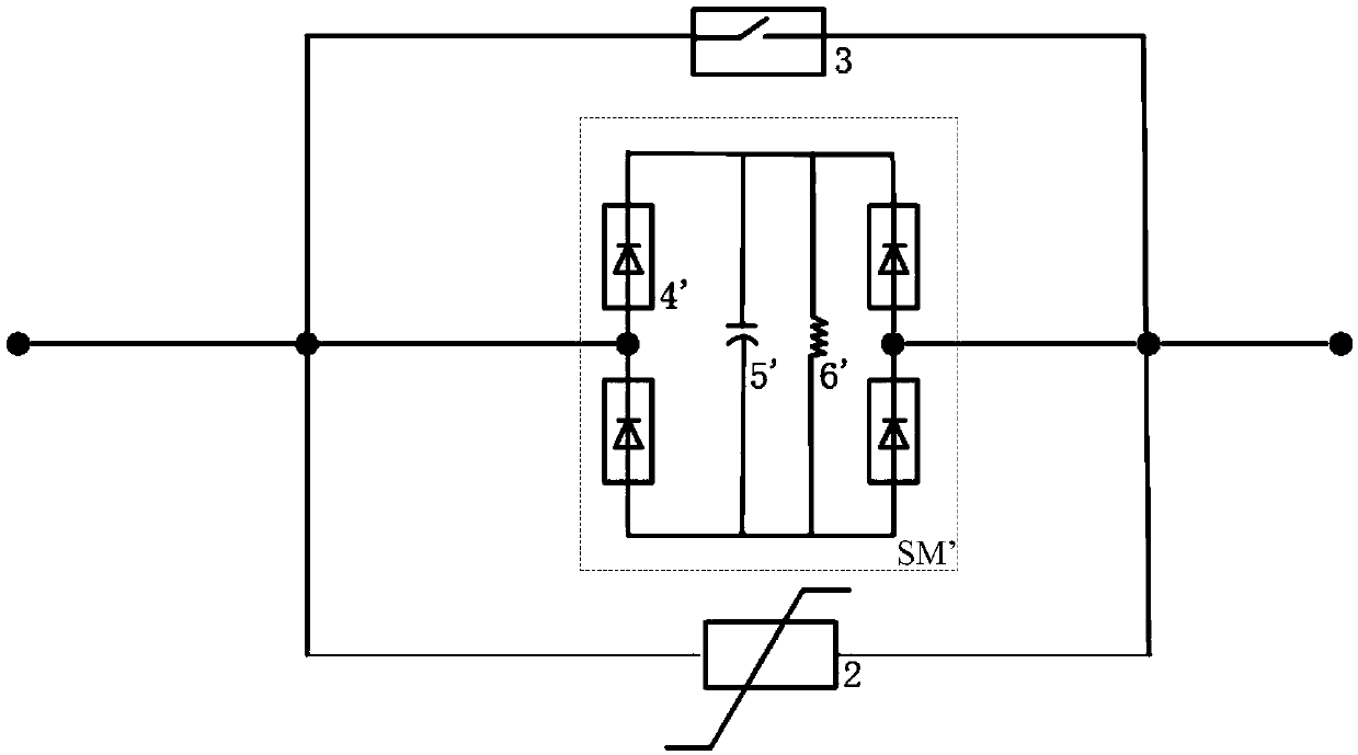 Direct current circuit breaker simulation method and device