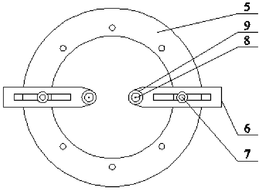 Combined punching device for water conservancy construction