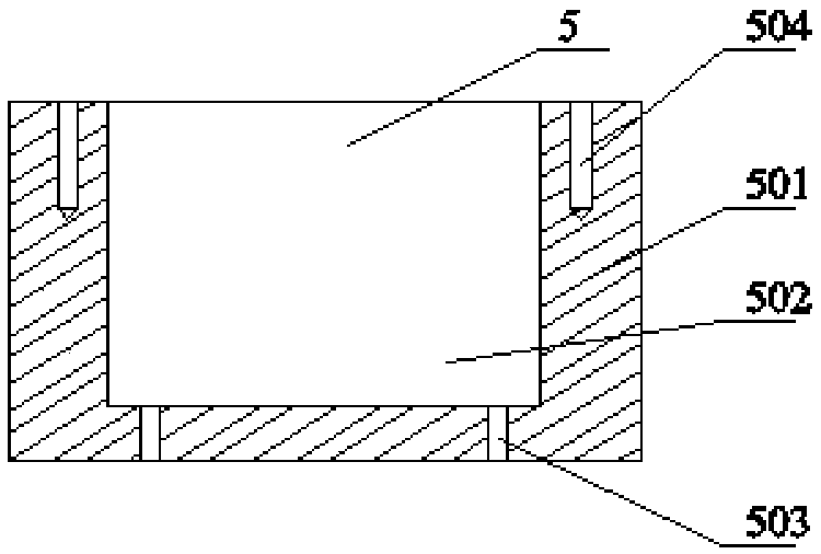 Combined punching device for water conservancy construction