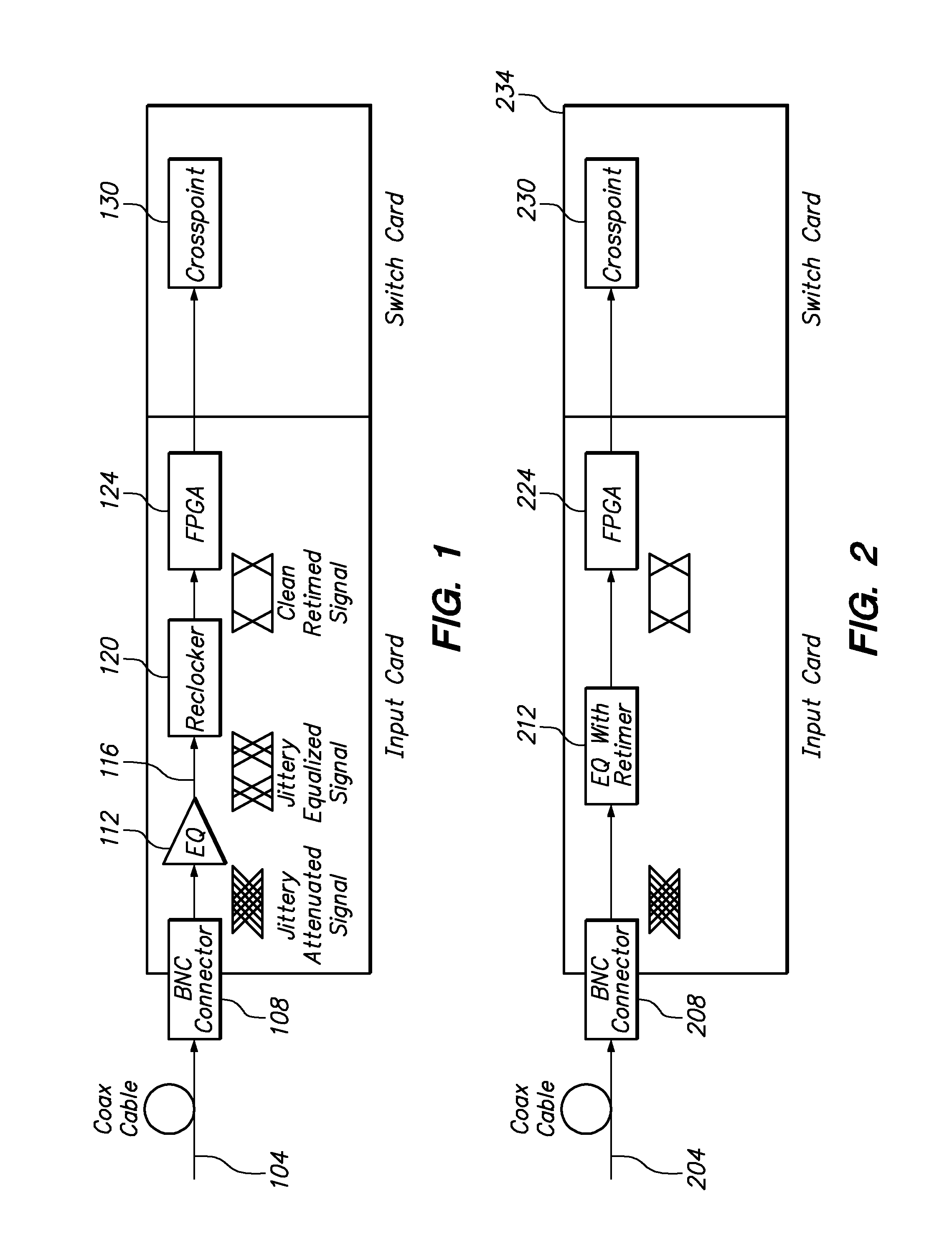 Integrated video equalizer and jitter cleaner