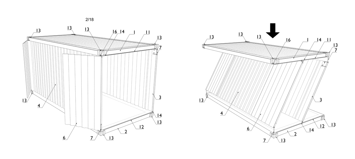 Collapsible container