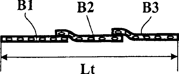 Radial type sidewall reinforcement