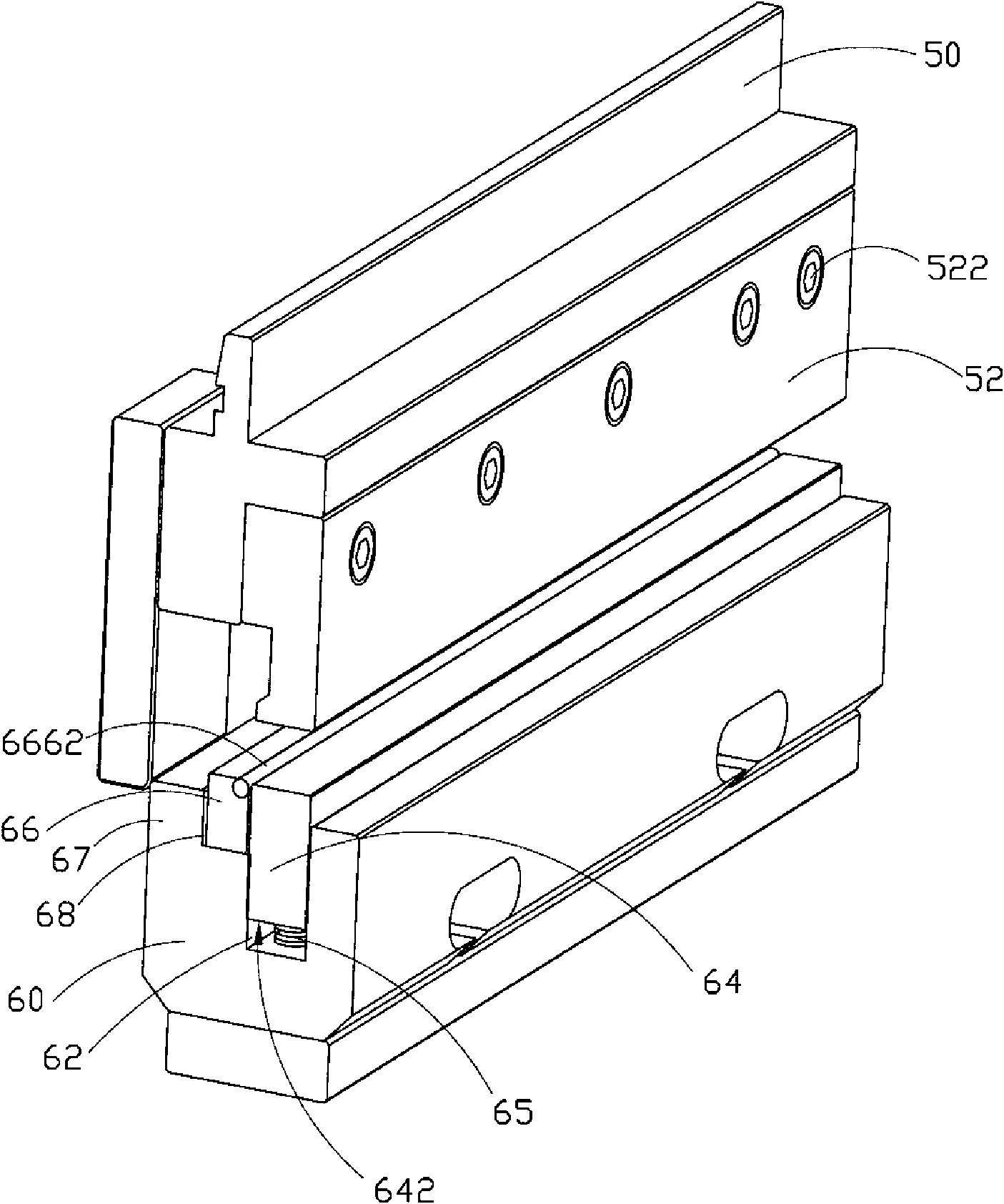 Bending die