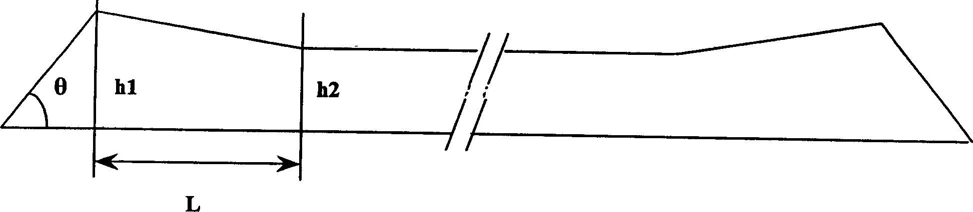 Optical interconnection coupling structure based on soft photoetching