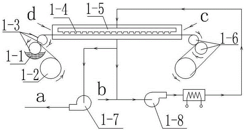 Heat pump and molecular sieve adsorption runner combined cycle organic solvent recovery device