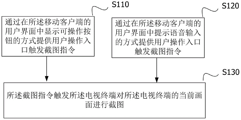 Method, apparatus and system for sharing screen-shot