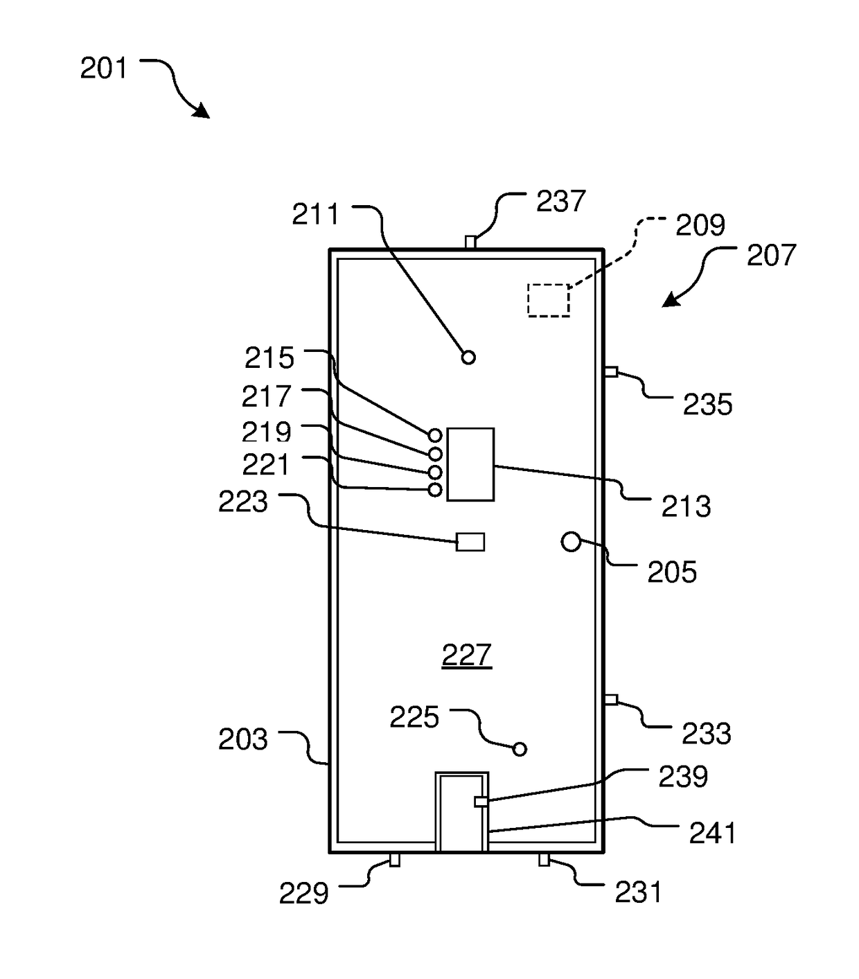 Smart door system and method of use