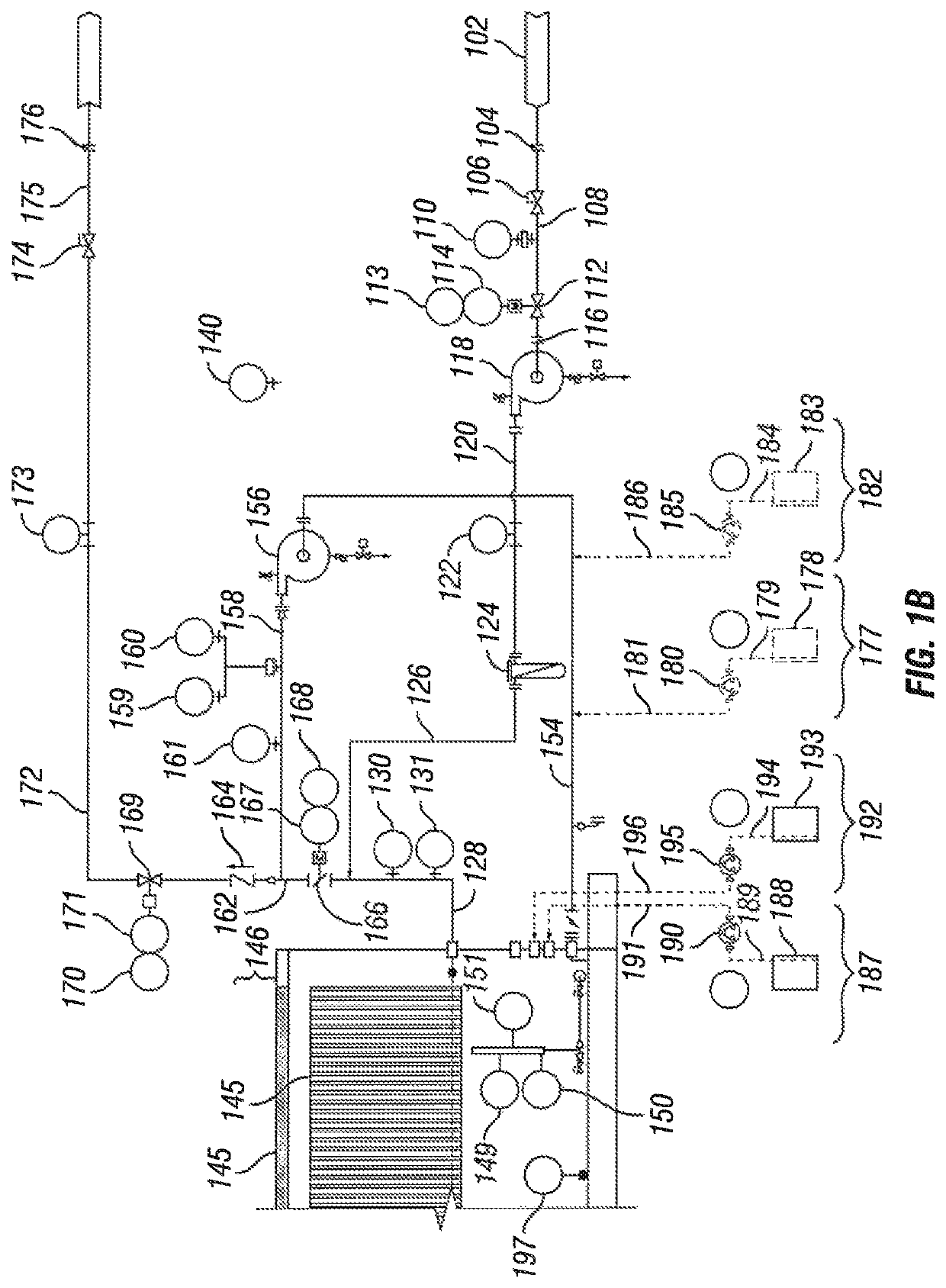 Compact containerized system and method for spray evaporation of water